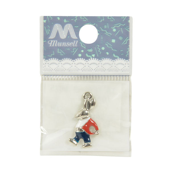 Handicraft bracket "Epo charm rabbit silver #025"