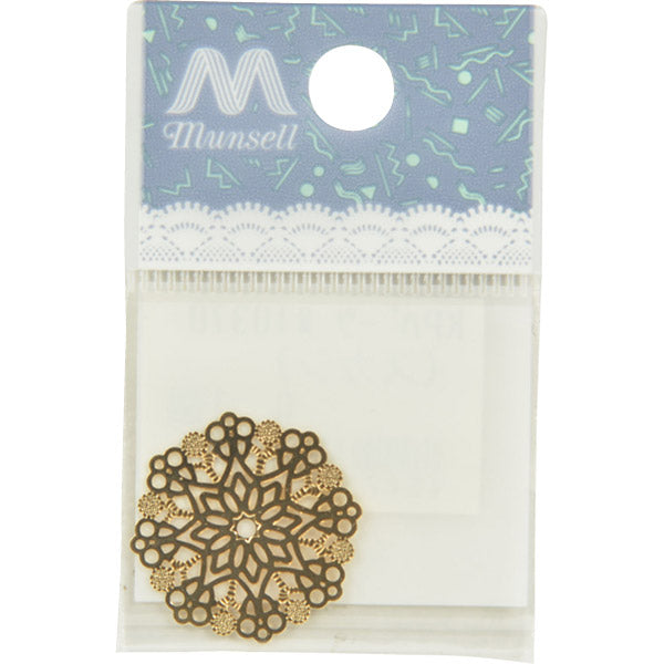 Handicraft bracket "Charm motif #10370 gold"