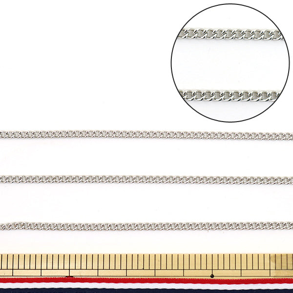 手芸金具 『FE808S パックチェーン キヘイ FE808 シルバー』