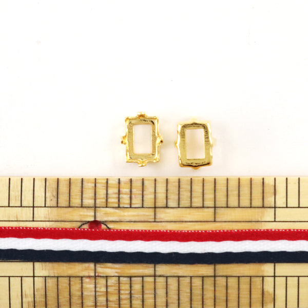 مستلزمات الحرف اليدوية “ذهب 2 قطعة لـ #4527”