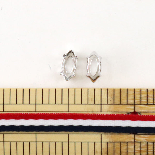 مستلزمات المشغولات اليدوية “فضي 2 قطعة لـ #4228”