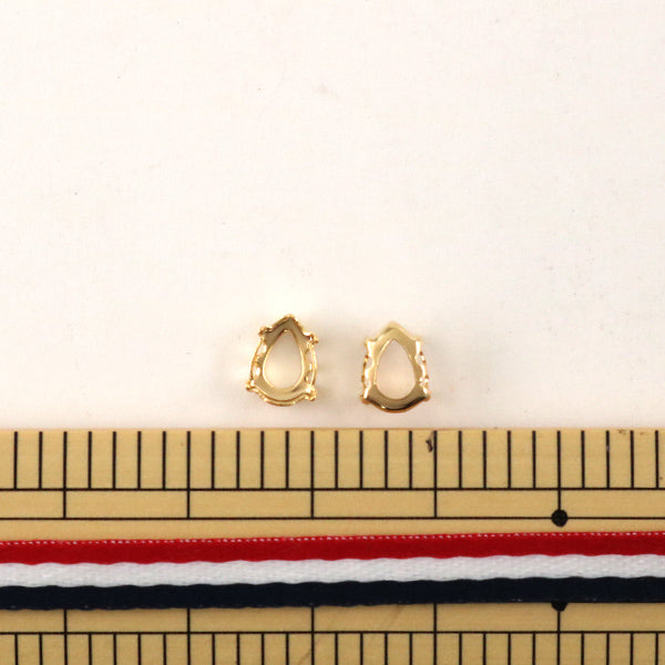 مستلزمات الحرف اليدوية "ذهب 2 قطعة لـ #4320"