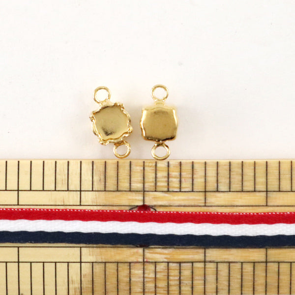 تركيبات مشغولات يدوية "ذهب 2 قطعة مع 2 خاتم للرقم #1088-SS29"