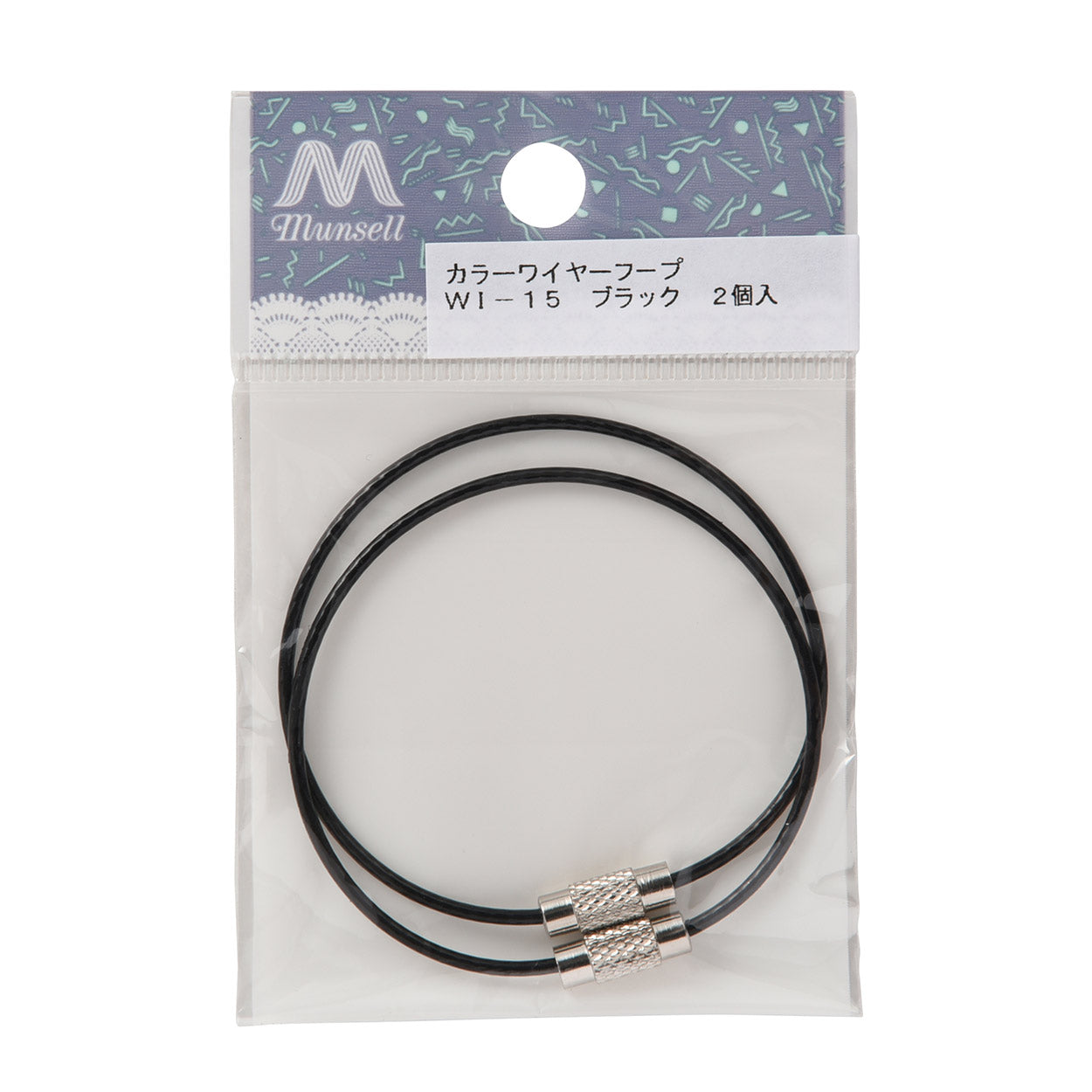 Handicraft bracket "Color Wire Foop Black"