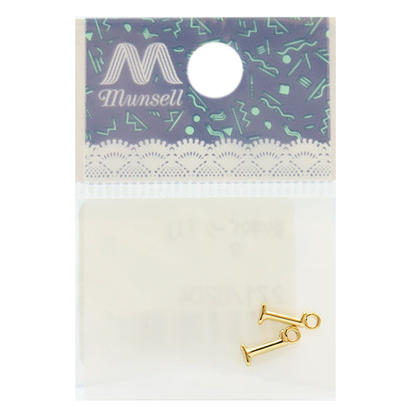 手芸金具 『数字パーツ 1 ゴールド 2個入り 271/0204』