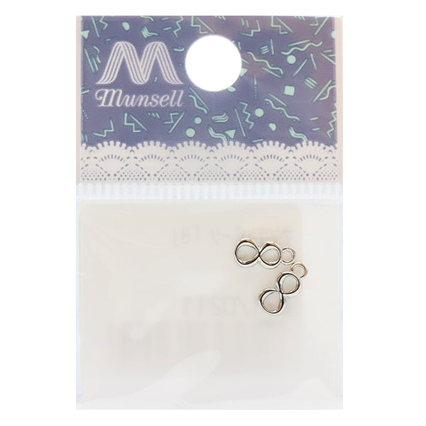 Handicraft bracket "8 numbers 8 silver 2 pieces 271/0211"