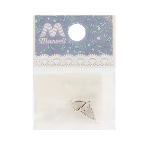 Raccordi artigianali "A Cannon Relief 2 pezzi argento 9 × 4mm 271/0124s"