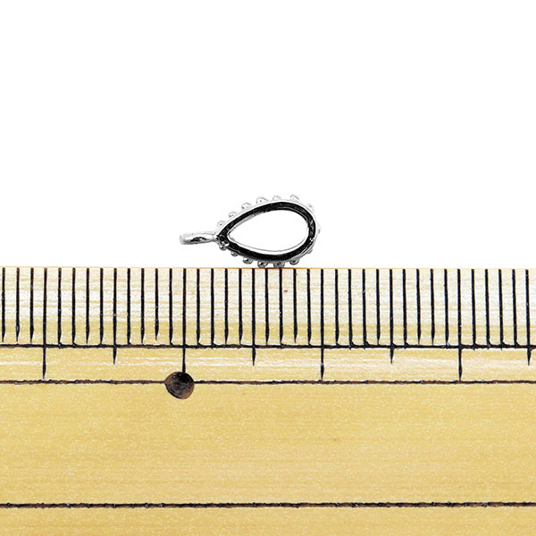 Staffa artigianale "Design Vaticano argento 10 × 4mm 271/0130S"