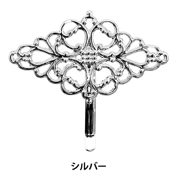 手芸金具 『フックポニー スカシ シルバー 29×49mm 271/0279』 – Yuzawaya
