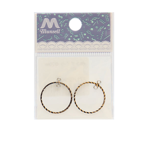 手芸金具 『メタルフープパーツ 20mm シルバー 271/0294』