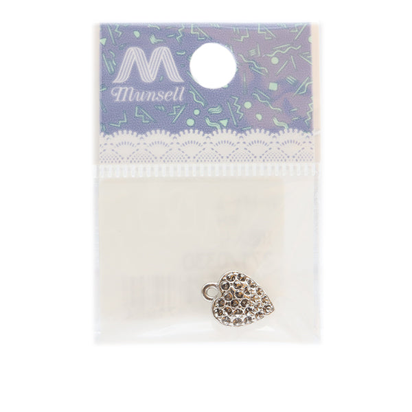 수예브래킷 "매력 부품 심장 실버 271/0330"