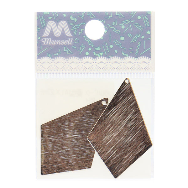 Ручной кронштейн «Металлические детали 41 x 27 мм серебро 2 кусочки 271/0345"