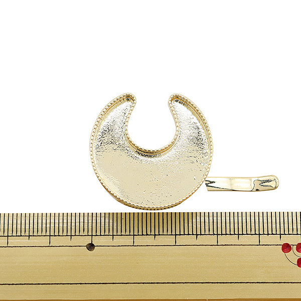 Staffa artigianale "Moon Frame Hook Pony Gold 271/0370"