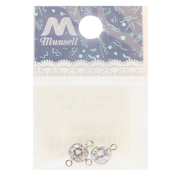 Accessory material "Zirconia Cubic 2 Can 7mm Silver 271/0391S"