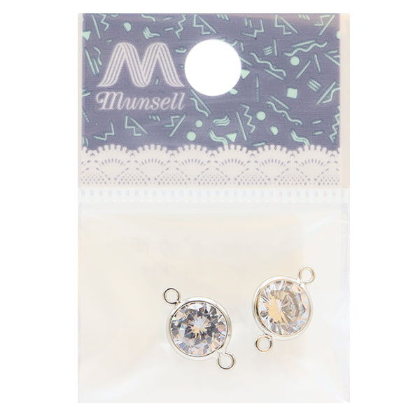 Matériel accessoire "Zirconia cubic 2 can 9 mm argent 271 / 0393s"