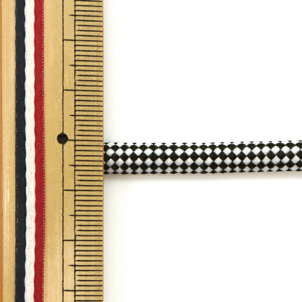 Handicraft material "Smartphone Strap code about 160cm block check ZA0592"