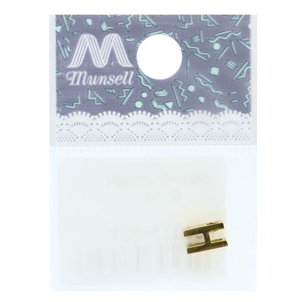 Metal parts "Initial H 8mm Gold 1 PS6033-201"