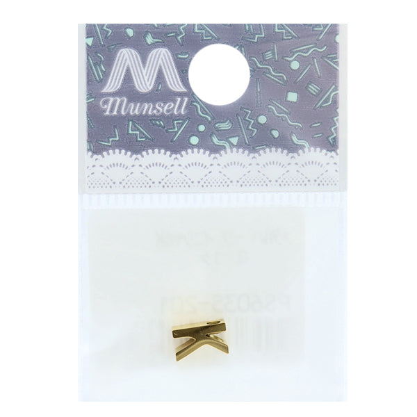 Metal parts "Initial K 8mm Gold 1 PS6035-201"