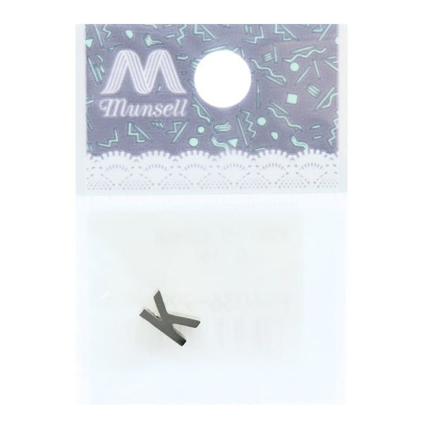 Metal parts "Initial K 8mm Silver 1 PS6036-999"