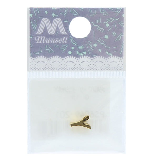 Metal parts "Initial Y 8mm Gold 1 PS6049-201"