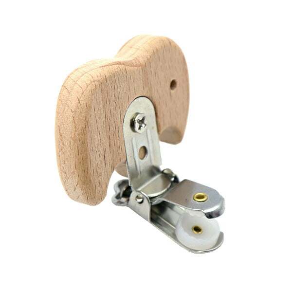 留め具 『おしゃぶりホルダー用クリップ ゾウ TK2717-XXX』