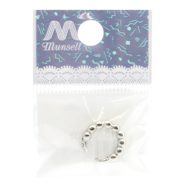 수예하드웨어 "귀 커프 볼 라인 실버 1 피스 EA1870-205"