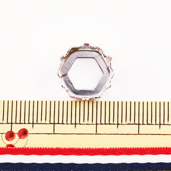 مستلزمات المشغولات اليدوية “فضي 2 قطعة لـ #4681”