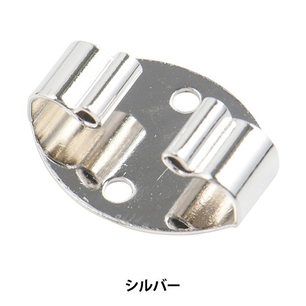 手芸金具 『ループタイ 止め金具 シルバー H598』 MIYUKI ミユキ