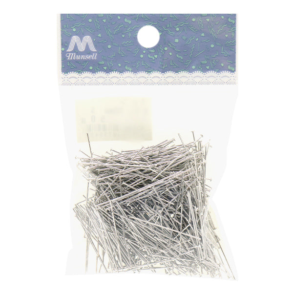 Kunsthandwerk "T Pin 0,6 x 30 mm Silber 50 g etwa 600 Stück"