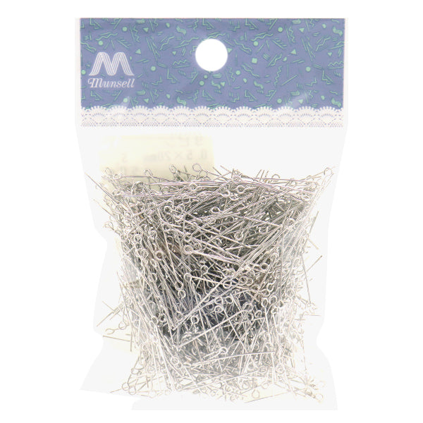 Handicraft bracket "9 pins 0.5 x 20mm silver 50g about 1050 pieces"