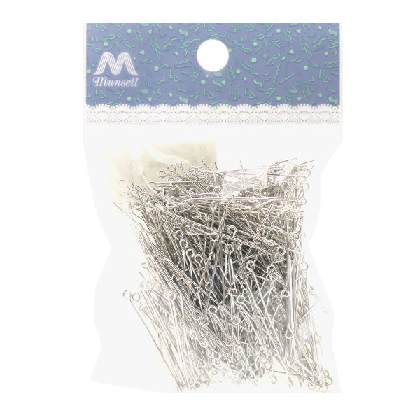 Handicraft bracket "9 pins 0.6 x 30mm silver 50g about 550 pieces"