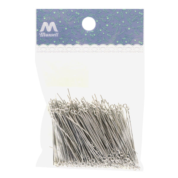 Handicraft bracket "9 pins 0.7 x 40mm silver 50g about 300 pieces"