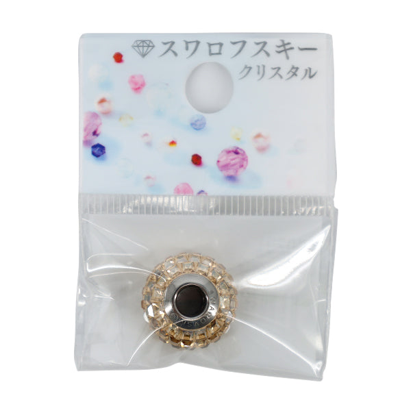 Material accesorio “Be Charmed”Cuentas 1 pieza de sombra dorada de cristal #80201"