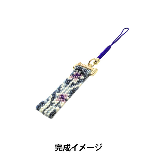 PerlenKit "Kyo / Nishijin Muster Yuzen-Stil Aizen Yukata Roots Iris PB-123" Hobbix Kyoto / Nishijin Hobix