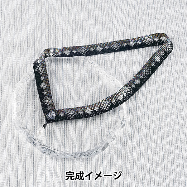 ビーズキット 『ビーズ織りをはじめよう チョーカー ダイヤライン H-LD
