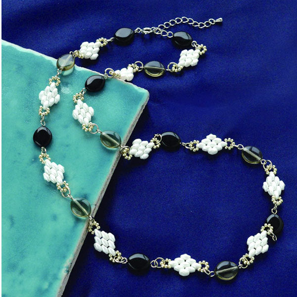 PerlineKit "Super DuoPerline Kit accessorio NAGE Necklace BFK-459" Miyuki Miyuki