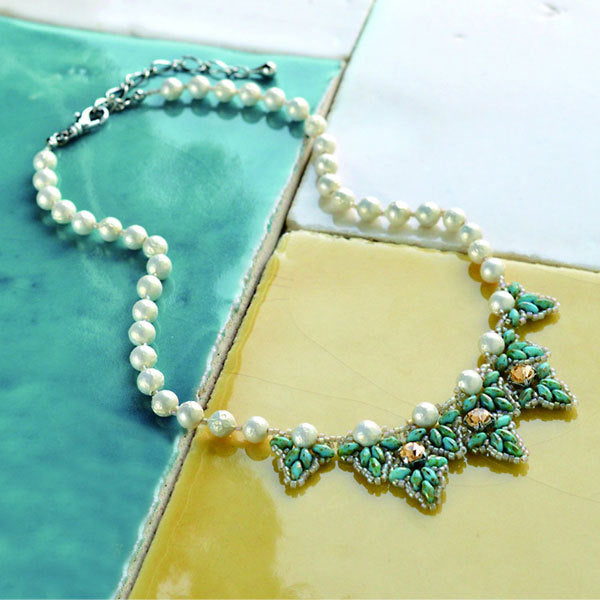 PerlineKit "Super DuoPerline Kit di accessorio Troye Necklace BFK-460" Miyuki Miyuki