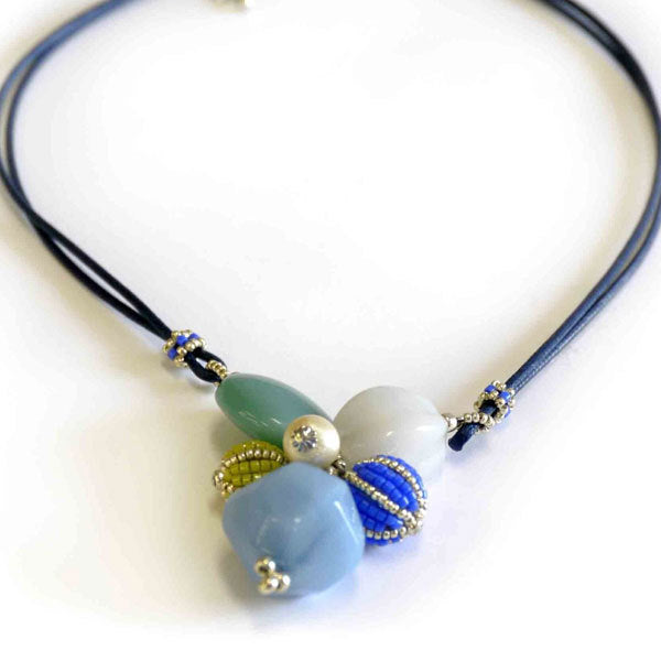 خرزمجموعة "مجموعة القلادة الصغيرة Collana Alcotta BFK-385" MIYUKI Miyuki