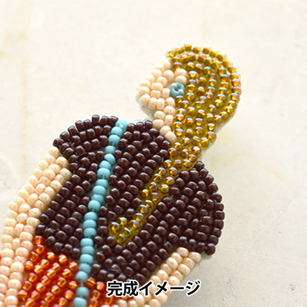 BeadsKit "Odekake Broch Kit Osanpo HCA14 // 2" Miyuki Miyuki