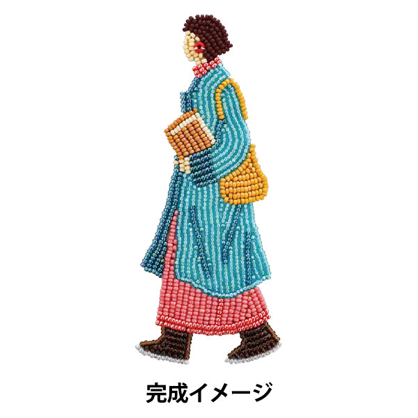 ビーズキット 『おでかけブローチキット ライブラリー HCA14//6』 MIYUKI ミユキ