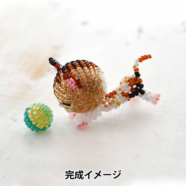 ビーズキット 『ビーズで作るマスコット ねこ日和 みけと毬 BFK614