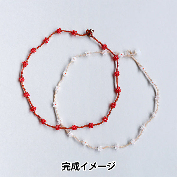 ビーズキット 『こんぺいとうネックレスキット RED HCA28//1』 MIYUKI