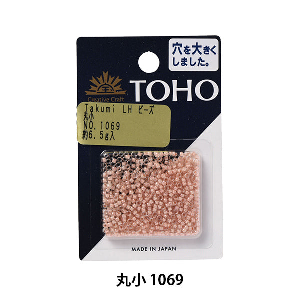 Бисер "ТакумиБисер Марутсу 2,2 мм 1069" Бусы Toho Toho Beads