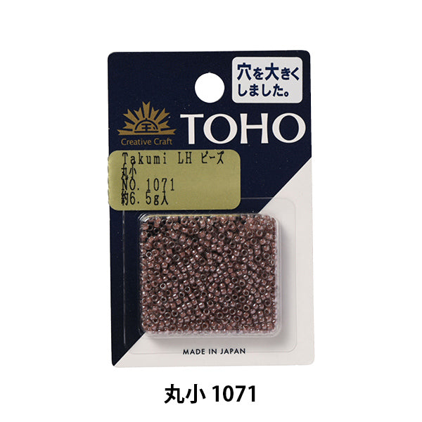 خرز 『تاكوميخرز خرز توهو دائري صغير 2.2 مم 1071 بوصة