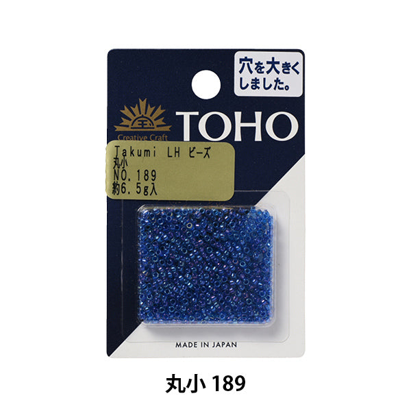 Бисер "ТакумиБисер Маруко 189" Бусы Toho Toho Beads
