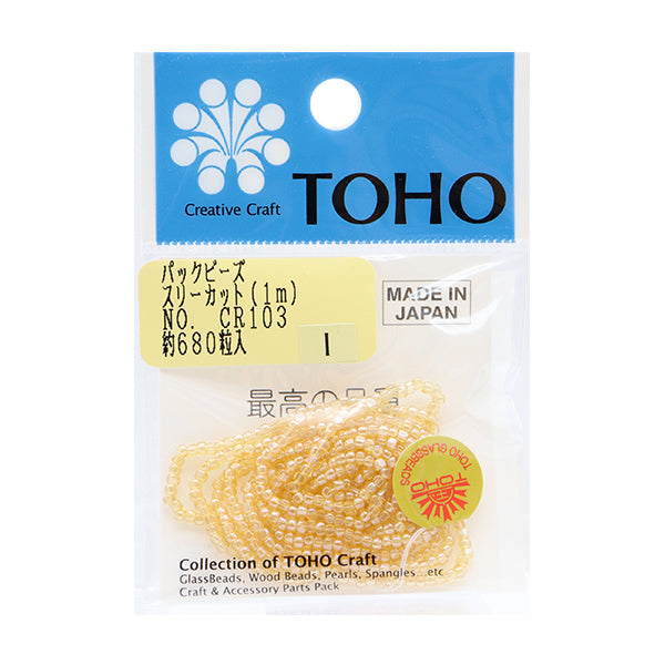 Perline "pacchettoPerline 2,2 mm CR-103" Toho perle toho perle