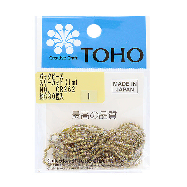 Бисер "пакетБисер 2,2 мм CR-262" Бусы Toho Toho Beads