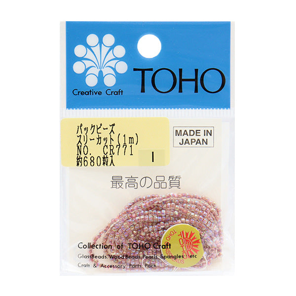Cuentas "embalarCuentas 2.2 mm CR-771" Cuentas de toho toho beads