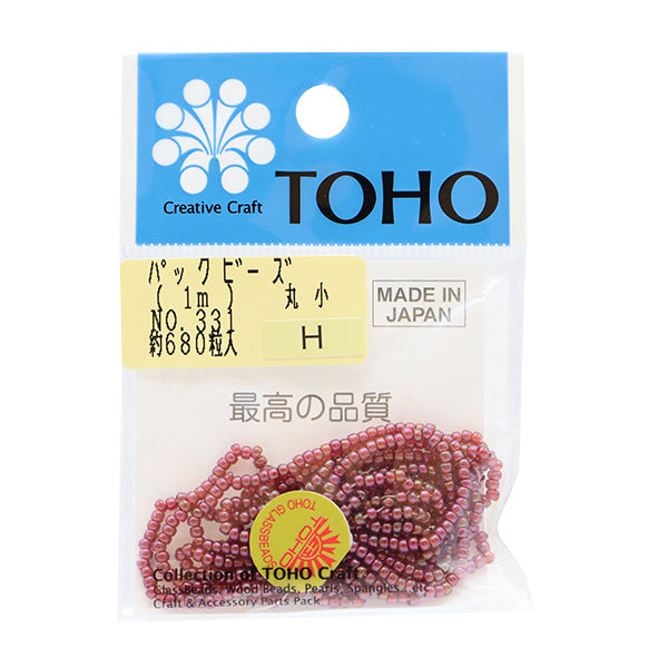 Cuentas "embalarCuentas Maruko No.331" Cuentas de toho toho beads