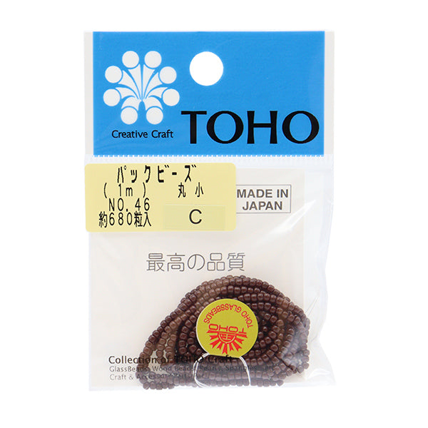 Cuentas "embalarCuentas Maruko No.46" Cuentas de toho toho beads